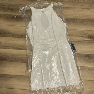 Lauren James - The Landry - White Stripe Seersucker Dress